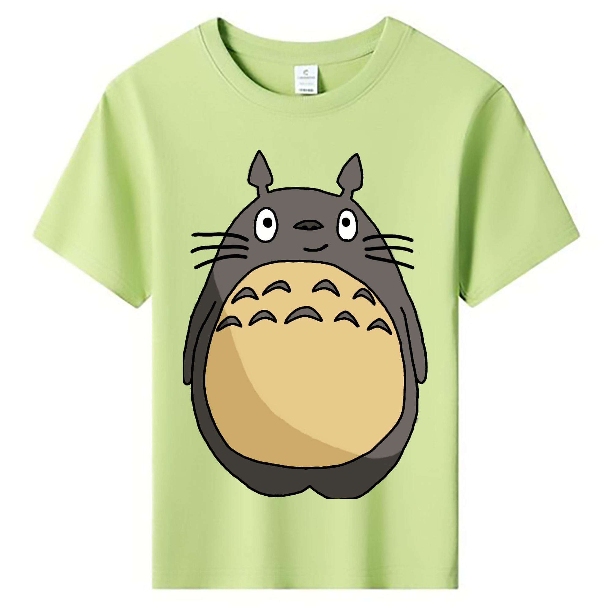 （画像用） となりのトトロ 草壁メイ 草壁サツキ My Neighbor Totoro Satsuki Kusakabe Mei Kusakabe 綿100％キッズTシャツ（フロントプリント）